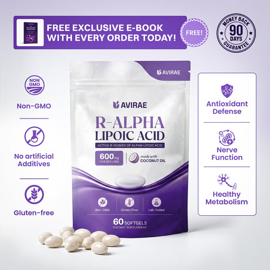 Avirae® R-Alpha Lipoic Acid 600mg