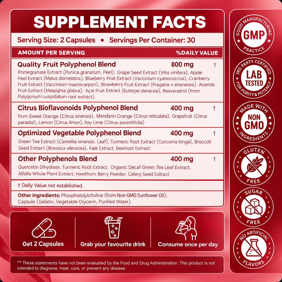Avirae® Polyphenols Capsules