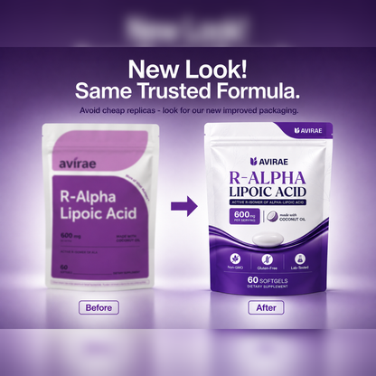 Avirae® R-Alpha Lipoic Acid 600mg